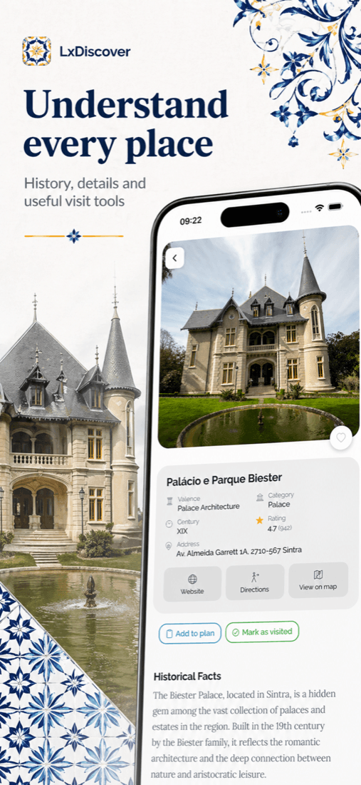LxDiscover map screen