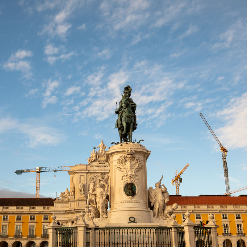 Praça do Comércio e Cais das Colunas 2